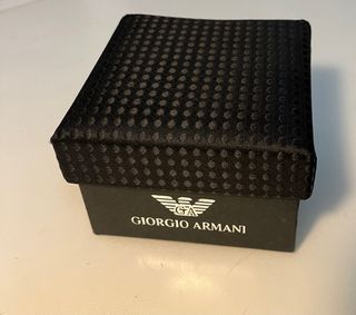 Corbata y pañuelo Armani de seda hechos a mano
