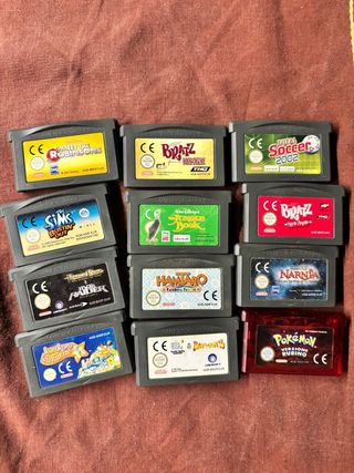 Lotto 12 Giochi Game Boy Advance GBA