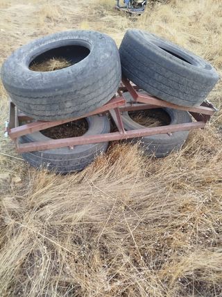 Rastra de ruedas para tractor