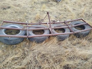 Rastra de ruedas para tractor