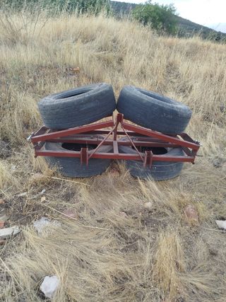 Rastra de ruedas para tractor