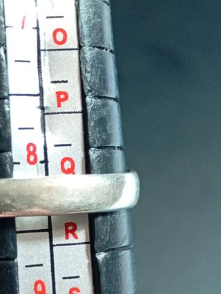 Anillo Plata Ley topacio 