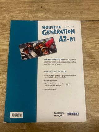 NOUVELLE GENERATION A2/B1 LIVRE/EXERCICES+CD+DVD