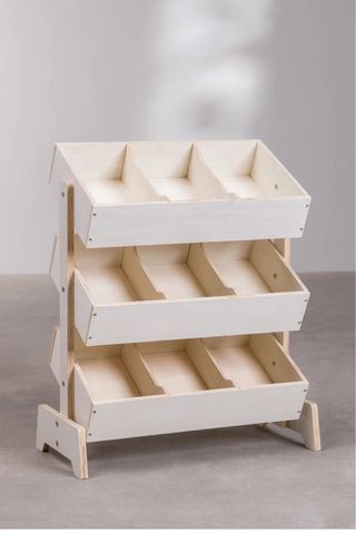 Mueble Organizador Infantil Madera Pino