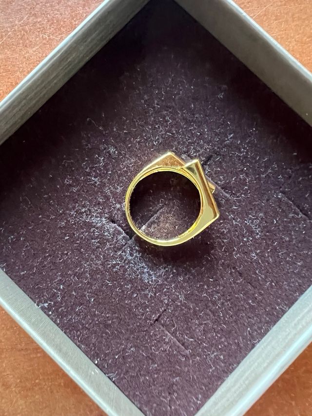 Anillo mujer plata oro