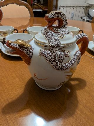 Servizio da tè cinese vintage porcellana