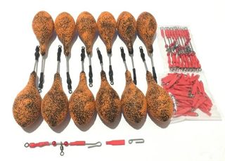 ♦️ 12 plomos 100g pesca Rugosos, grapas, urfes. 