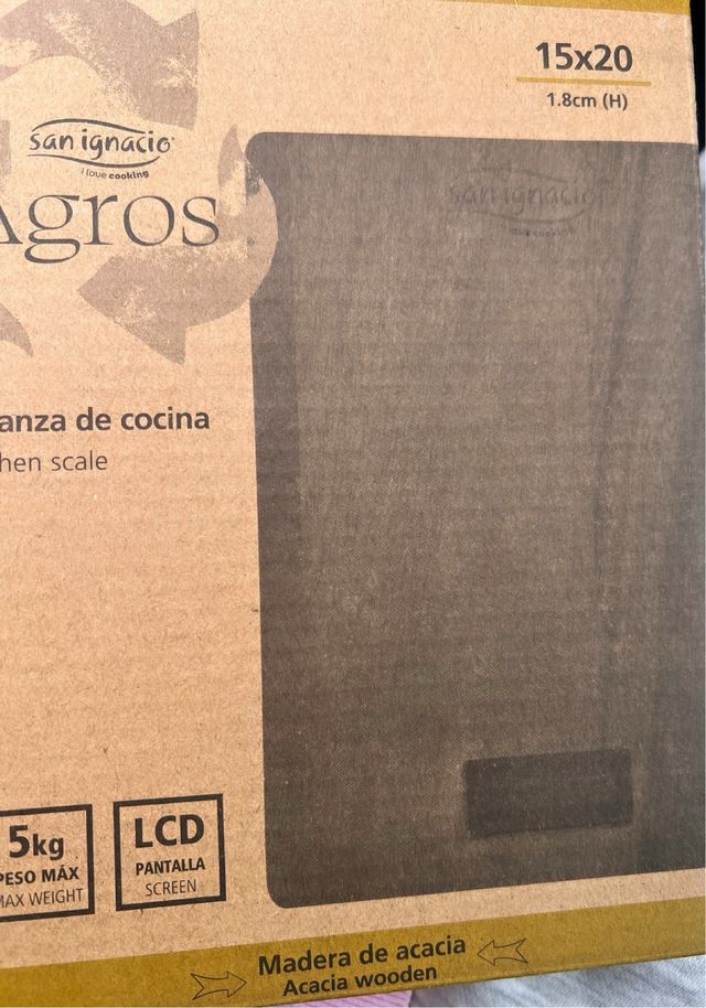 Báscula Cocina San Ignacio Agros