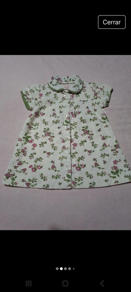 Conjunto Vestido y Braguita Gocco Flores✅️Muy Nu