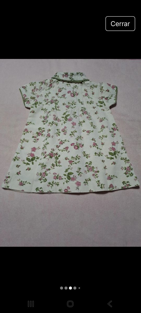 Conjunto Vestido y Braguita Gocco Flores✅️Muy Nu