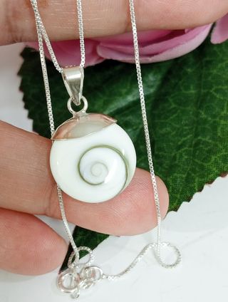 Colgante Ojo de Shiva con cadena plata 925