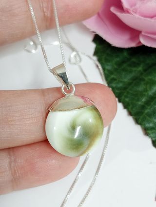 Colgante Ojo de Shiva con cadena plata 925