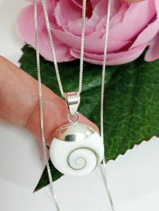 Colgante Ojo de Shiva con cadena plata 925