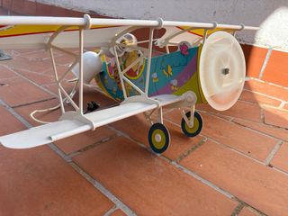 Lámpara Techo Avión Infantil