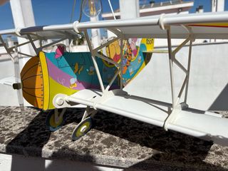 Lámpara Techo Avión Infantil