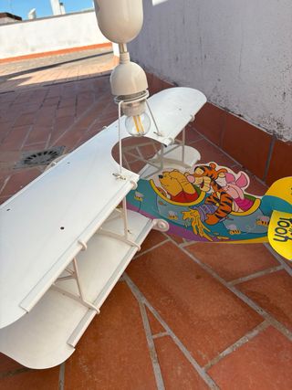 Lámpara Techo Avión Infantil
