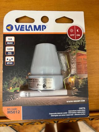 Interruptor Crepuscular Velamp MS012