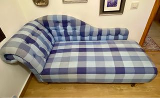 Chaise longue / Diván azul