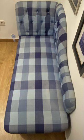 Chaise longue / Diván azul
