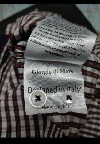 Camisa Giorgio di Mare Talla S