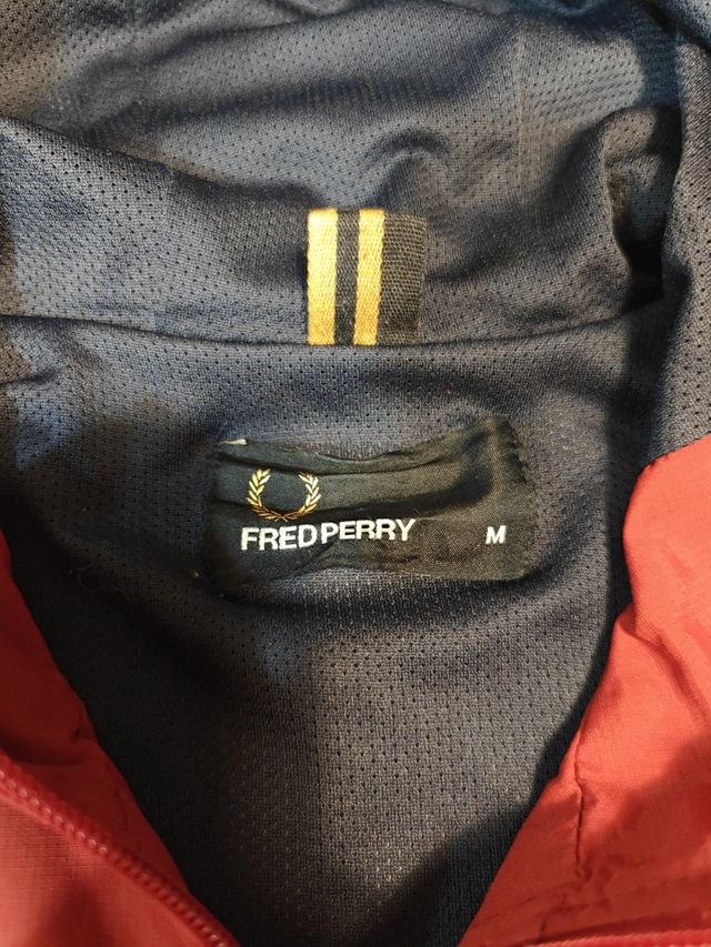 Chaqueta Fred Perry Roja - Talla M