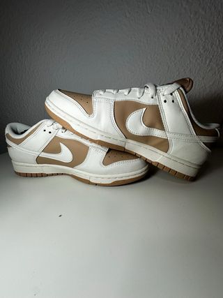 Zapatillas Nike Dunk Low Marrones y Blancas