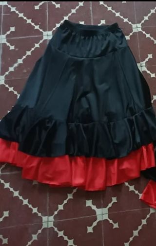 Falda flamenca infantil 6- 8 años