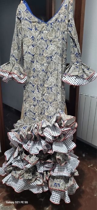 Vestido de flamenca con volantes