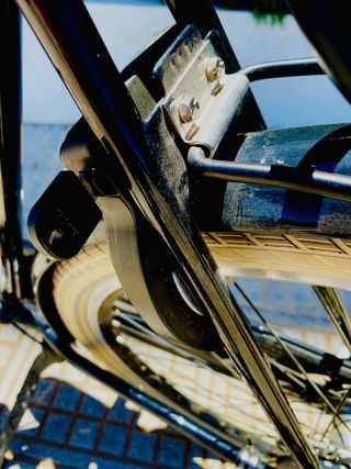 Bicicleta estilo Amsterdamer negra