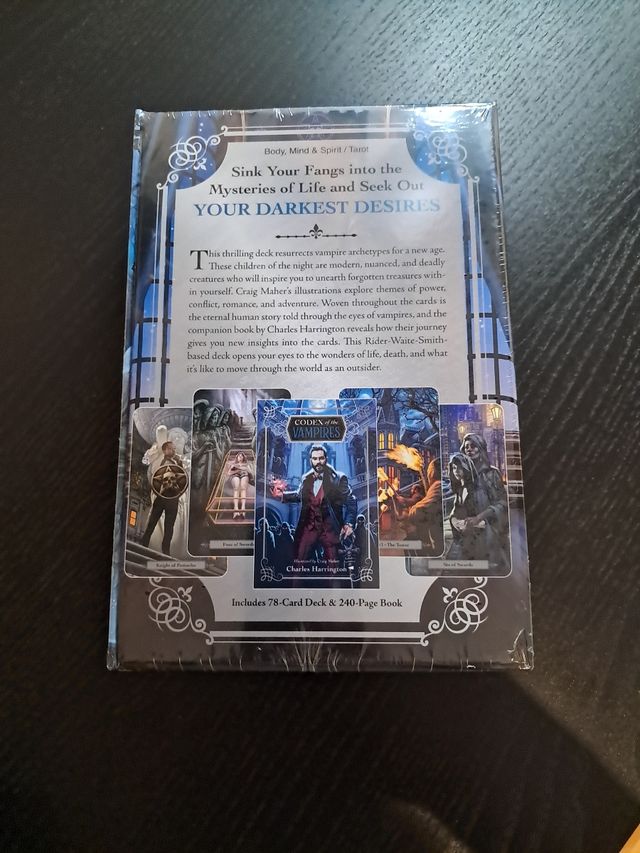 Tarot de los Vampiros - Charles Harrington NUEVO