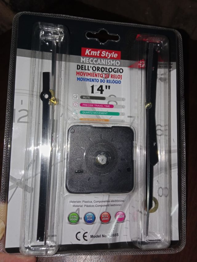 Maquinaria Reloj Kmt Style 14 Movimiento Cuarzo