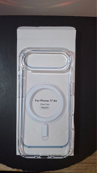 Funda iPhone 17  Transparente Magnética