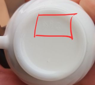 Tazas de café, Arcopal (ARC). Juego de 6.