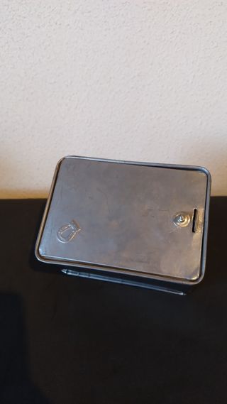 Antigua caja eléctrica registro empotrar (1940s)