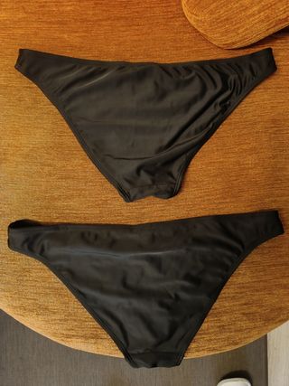 2 bragas de bikini talla M