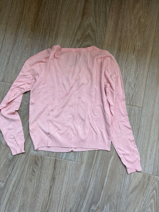 Cárdigan rosa Lefties Talla S