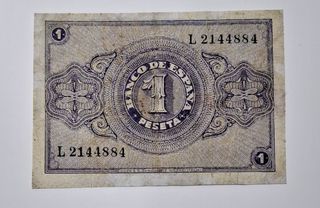 1 Peseta 1938 Abril serie L214