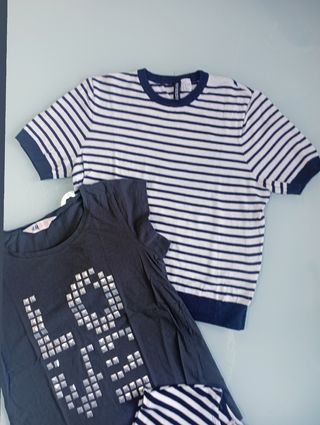 3 Camisetas Stradivarius XS