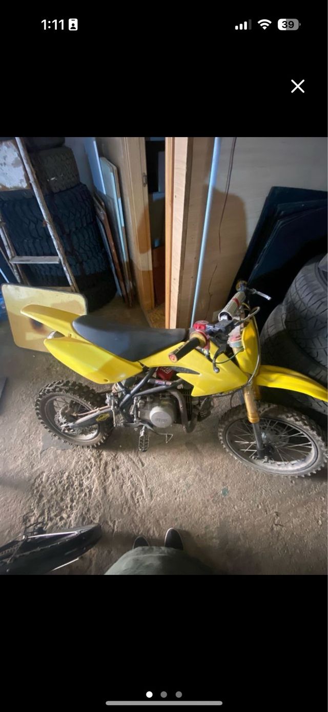 Pitbike Rebel Master 140cc Talla XL