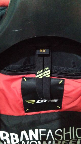 Chaqueta BKS Cordura Roja y Negra