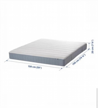 Colchón VESTERÖY de IKEA extra firme 150x190 cm