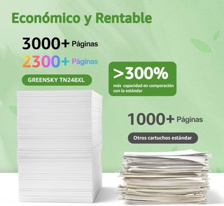 TONER TN247 TN243  / CON CHIP / 2 NEGRO + COLOR