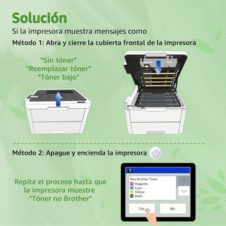 TONER TN247 TN243  / CON CHIP / 2 NEGRO + COLOR