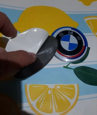 2 Logos BMW 50 Aniversario