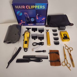 Set Barbería Dorado