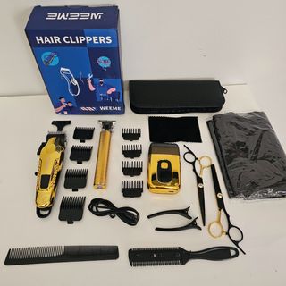Kit Barbería Dorado