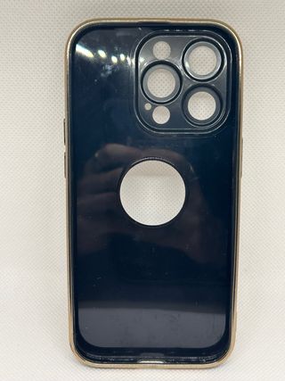 Cover iPhone 14 Pro/Max Nero Oro