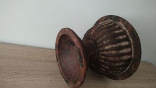 Maceta de cerámica estilo urnas
