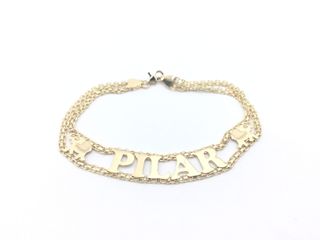 pulsera oro 18k