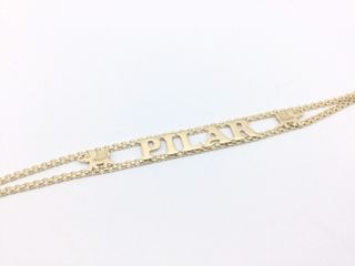 pulsera oro 18k
